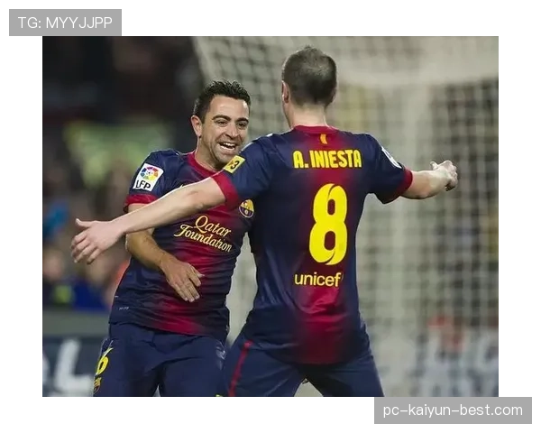 伊涅斯塔与哈维在传控体系下出现组织重心偏移